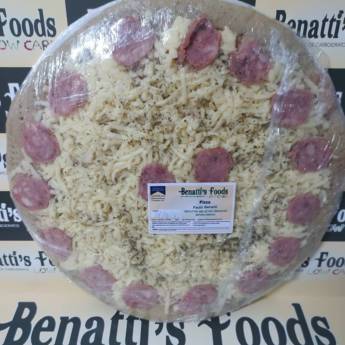Comprar o produto de Pizza de Calabresa em Alimentação Saudável pela empresa Benatti's Foods - Low Carb  em Leopoldina, MG por Solutudo