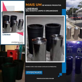 Comprar o produto de Locação de Lixeiras em Estruturas para Eventos em Taboão da Serra, SP por Solutudo