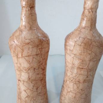 Comprar o produto de Guarrafas personalizadas em Arte e Artesanato em São Gonçalo, RJ por Solutudo