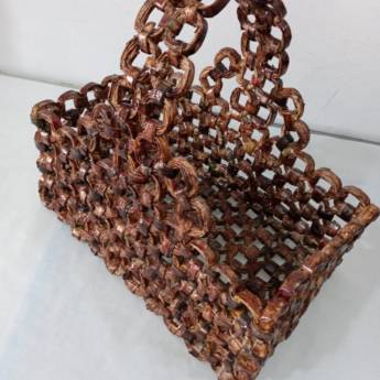 Comprar o produto de Cestas com alça em Arte e Artesanato em São Gonçalo, RJ por Solutudo