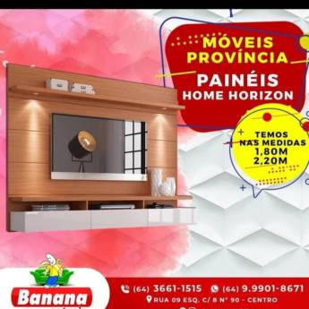 Comprar o produto de Painéis Home Horizon em Móveis pela empresa Banana Móveis e Eletrodomésticos em Mineiros, GO por Solutudo