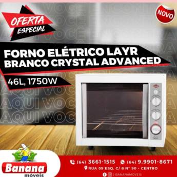 Comprar o produto de Forno elétrico  em Eletrodomésticos pela empresa Banana Móveis e Eletrodomésticos em Mineiros, GO por Solutudo