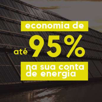 Comprar o produto de Redução da Conta de Luz em até 95% em Energia Solar em Araucária, PR por Solutudo