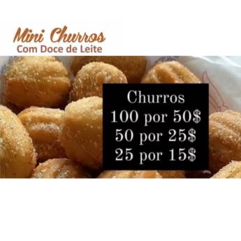 Comprar o produto de Mini Churros com Doce de Leite em Ofertas: Alimentação em Botucatu, SP por Solutudo