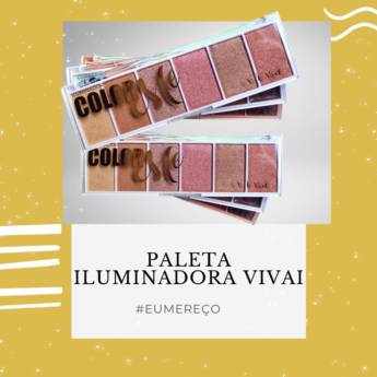 Comprar o produto de Paleta Iluminadora Color Me Vivai em Bauru em Beleza e Cuidado Pessoal em Bauru, SP por Solutudo