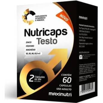 Comprar o produto de Nutricaps Testo em Suplementos em Salvador, BA por Solutudo