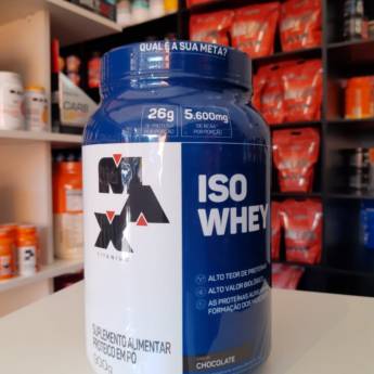 Comprar o produto de Whey Protein Isolado em Avaré em Suplementos em Avaré, SP por Solutudo
