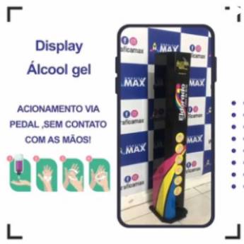 Comprar o produto de Display álcool em gel em Displays em Aracaju, SE por Solutudo