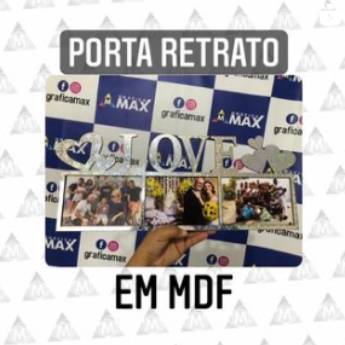 Comprar o produto de Porta retrato em MDF em Personalizados em Aracaju, SE por Solutudo
