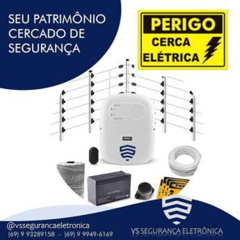 Comprar o produto de Cerca Elétrica em Câmeras de Segurança em Vilhena, RO por Solutudo