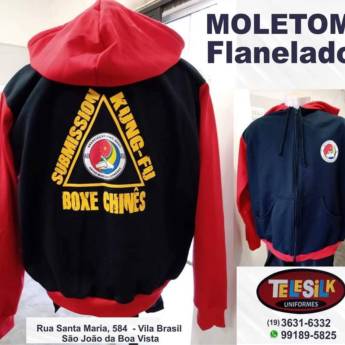 Comprar o produto de Moletom Flanelado em Roupas e Uniformes em São João da Boa Vista, SP por Solutudo