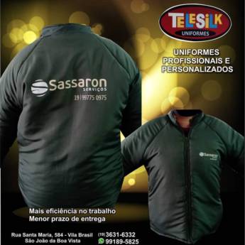 Comprar o produto de Uniformes Profissionais e Personalizados em Roupas e Uniformes em São João da Boa Vista, SP por Solutudo