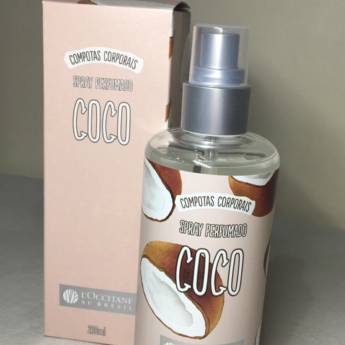 Comprar o produto de Spray Perfumado Coco em Perfumes e Fragrâncias em Jundiaí, SP por Solutudo