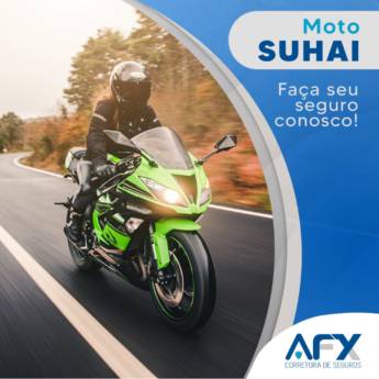 Comprar o produto de Seguro de Moto Suhai em Seguros em Araçatuba, SP por Solutudo