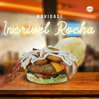 Comprar o produto de Incrível Rocha em Hambúrguer Gourmet em Mineiros, GO por Solutudo