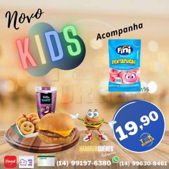 Comprar o produto de Kids em Hambúrguer Gourmet em Botucatu, SP por Solutudo