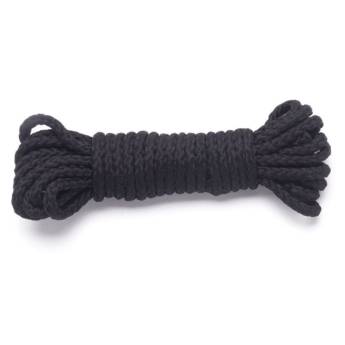 Comprar o produto de Corda preta para brincadeiras sensuais em Bauru  em Brinquedos Eróticos em Bauru, SP por Solutudo