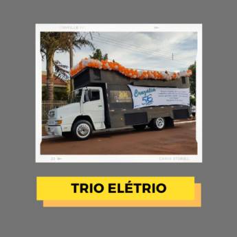 Comprar o produto de Trio Elétrico em Bauru em Divulgação - Carros de Som em Bauru, SP por Solutudo