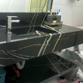 Comprar o produto de Pias esculpidas em porcelanato em Porcelanatos em Cascavel, PR por Solutudo