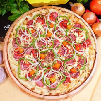 Comprar o produto de Pizza Baiana em Pizzas em Mineiros, GO por Solutudo