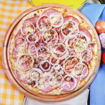 Comprar o produto de Pizza Lombo Especial em Pizzas em Mineiros, GO por Solutudo