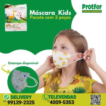 Comprar o produto de Máscara Kids em Máscaras em Aracaju, SE por Solutudo