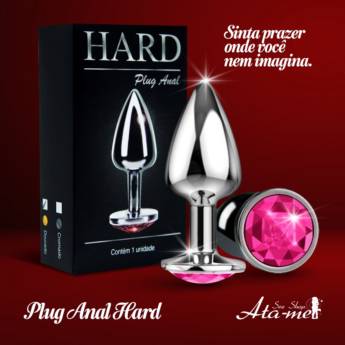 Comprar o produto de Plug anal cromado em Sex Shop em Ribeirão Preto, SP por Solutudo