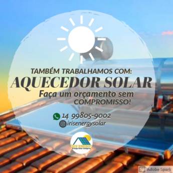 Comprar o produto de Aquecedor Solar em Aquecedores Solares Gás/Elétrico em Botucatu, SP por Solutudo