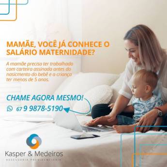 Comprar o produto de Salário maternidade para MEI em Consultoria em Sinop, MT por Solutudo