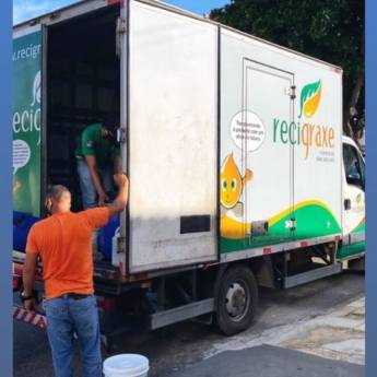 Comprar o produto de Retirada em empresas em Reciclagem pela empresa JCS Recigraxe em Aracaju, SE por Solutudo