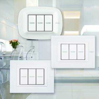 Comprar o produto de Linha de interruptores Axolute em Equipamentos e Acessórios de Informática - Eletrônicos em Cascavel, PR por Solutudo