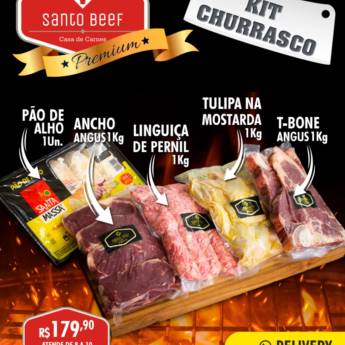 Comprar o produto de Kit Churrasco Premium em Açougues em Botucatu, SP por Solutudo
