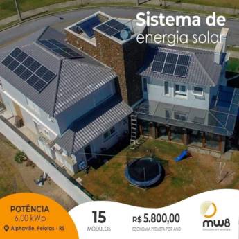 Comprar o produto de Instalação residencial de energia solar em Energia Solar em Pelotas, RS por Solutudo
