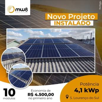 Comprar o produto de Sistema fotovoltaico em Energia Solar em Pelotas, RS por Solutudo