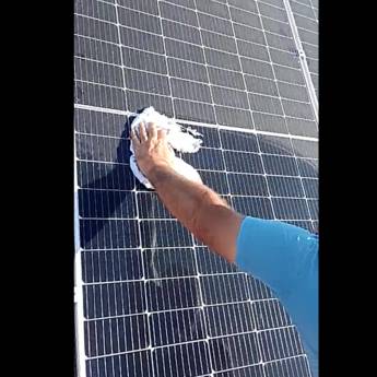 Comprar o produto de Limpeza de painéis solares fotovoltaica em Bauru  em Energia Solar em Bauru, SP por Solutudo