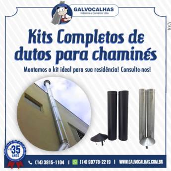 Comprar o produto de Chaminés e Dutos em Produtos Metálicos em Ninho Verde II Eco Residence, SP por Solutudo