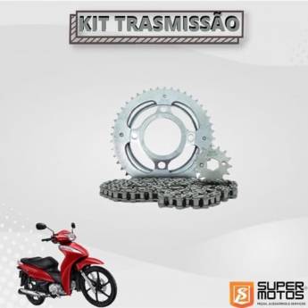 Comprar o produto de Kit Transmissão - Performance e Durabilidade para sua Moto em Parauapebas em Acessórios de Motos pela empresa Super Motos em Parauapebas, PA por Solutudo