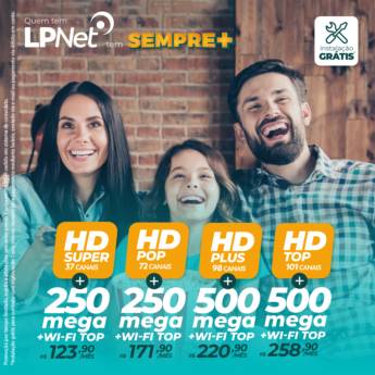 Comprar produto Combo Duplo em Tv por Assinatura pela empresa LPNet - Mineiros do Tietê em Mineiros do Tietê, SP