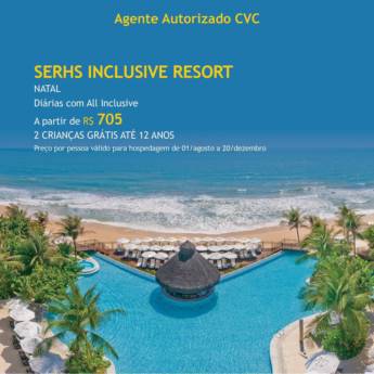 Comprar o produto de Hospedagem SERHS Inclusive Resort em Viagens e Turismo em Franco da Rocha, SP por Solutudo