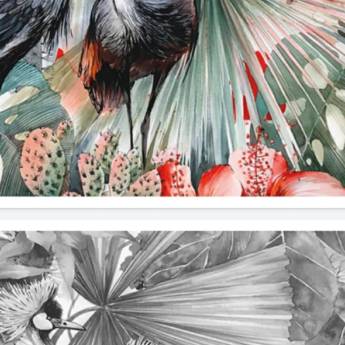 Comprar o produto de Você pode dar um toque mais vibrante para sua casa usando papéis de parede mais expressivo. em Decoração para Casa em Juiz de Fora, MG por Solutudo