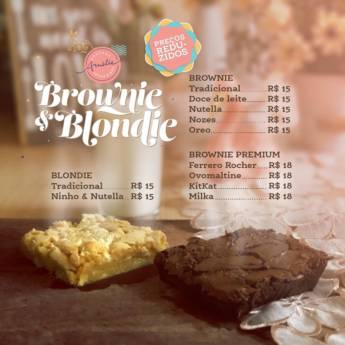 Comprar o produto de  Blondie em Bolos e Doces em Marília, SP por Solutudo