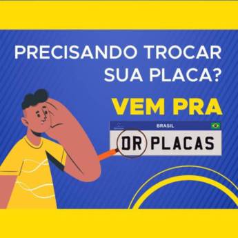 Comprar o produto de Emplacamento veicular em Placas para Veículos em São Paulo, SP por Solutudo