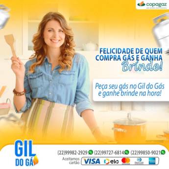 Comprar o produto de Compre gás e ganhe brinde em Gás em Itaperuna, RJ por Solutudo