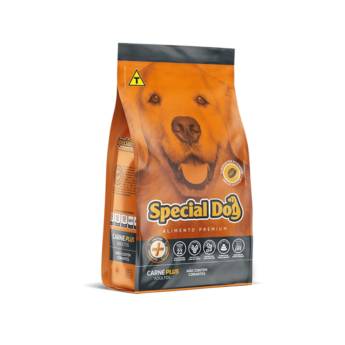Comprar o produto de Ração Special Dog Premium Carne Plus para Cães Adultos em Ração para Cachorros em Foz do Iguaçu, PR por Solutudo