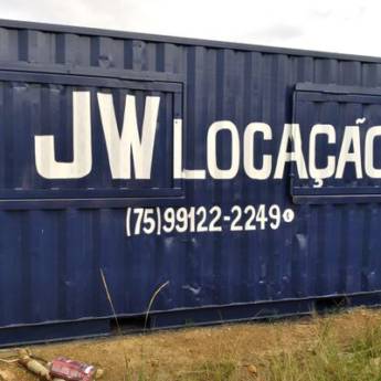 Comprar o produto de Locação de Container para Almoxarifado em Aluguel de Containers em Feira de Santana, BA por Solutudo