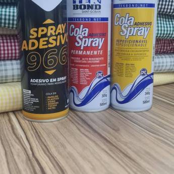 Comprar o produto de Cola Spray em Tecidos em Marília, SP por Solutudo