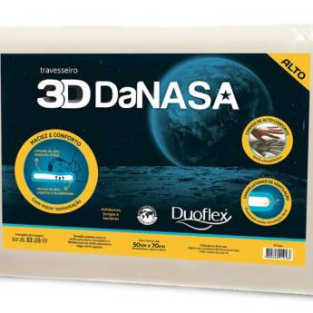 Comprar o produto de Travesseiro 3D DaNasa Alto Duoflex em Travesseiros pela empresa Rei dos Colchões Prime em Araçatuba, SP por Solutudo