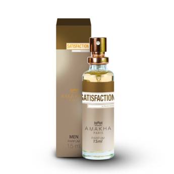 Comprar o produto de Perfume masculino SATISFACTION 15ML - Amakha Paris em Perfumes de Bolso Masculinos em Bauru, SP por Solutudo