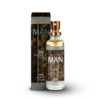 Comprar o produto de Perfume masculino MAN 15ML - Amakha Paris em Perfumes de Bolso Masculinos em Bauru, SP por Solutudo