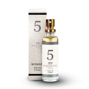 Comprar o produto de Perfume Feminino N°5 - 15ml Amakha Paris em Perfumes de Bolso Femininos em Bauru, SP por Solutudo